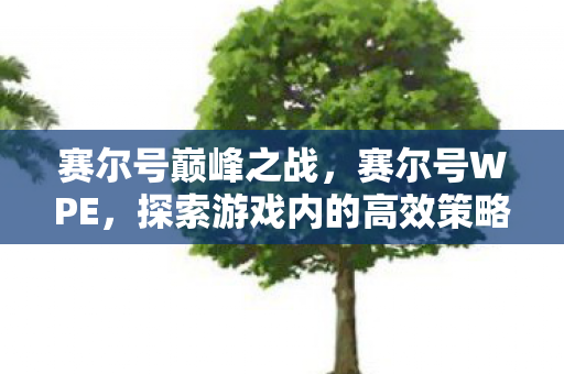赛尔号巅峰之战,赛尔号WPE,探索游戏内的高效策略与工具 赛尔号巅峰之战,赛尔号WPE,探索游戏内的高效策略与工具