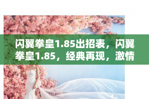 闪翼拳皇1.85出招表,闪翼拳皇1.85,经典再现,激情重燃 闪翼拳皇1.85出招表,闪翼拳皇1.85,经典再现,激情重燃