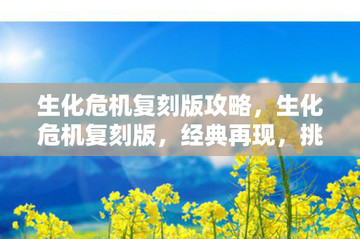 生化危机复刻版攻略，生化危机复刻版，经典再现，挑战与回忆并存