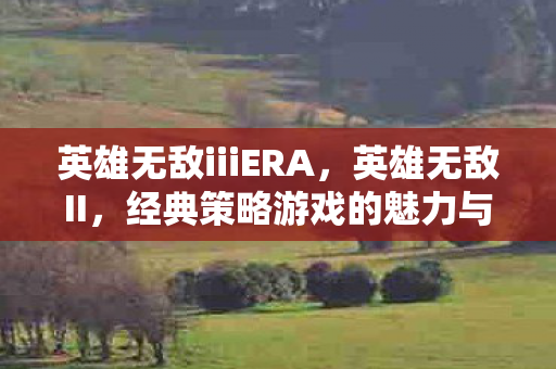 英雄无敌iiiERA,英雄无敌II,经典策略游戏的魅力与影响 英雄无敌iiiERA,英雄无敌II,经典策略游戏的魅力与影响