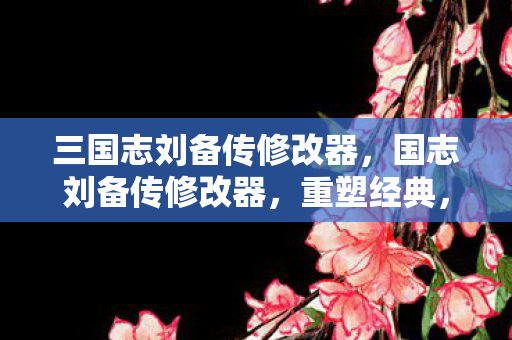 三国志刘备传修改器，国志刘备传修改器，重塑经典，尽享策略乐趣