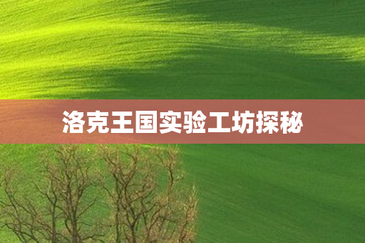 洛克王国实验工坊探秘 洛克王国实验工坊探秘
