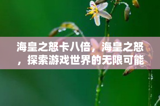 海皇之怒卡八倍,海皇之怒,探索游戏世界的无限可能 海皇之怒卡八倍,海皇之怒,探索游戏世界的无限可能