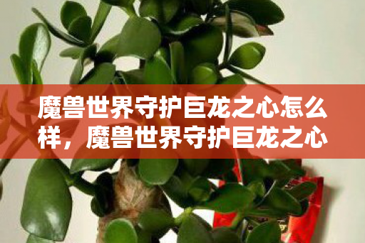 魔兽世界守护巨龙之心怎么样,魔兽世界守护巨龙之心,探索游戏背后的深层意义 魔兽世界守护巨龙之心怎么样,魔兽世界守护巨龙之心,探索游戏背后的深层意义