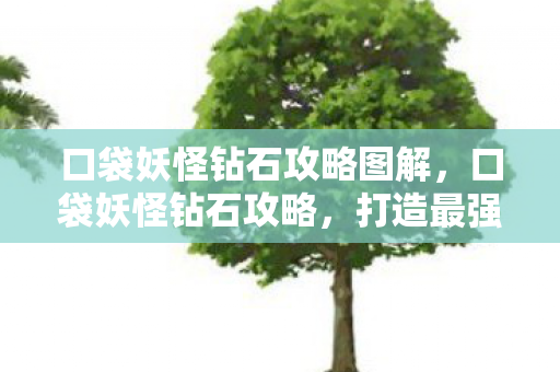 口袋妖怪钻石攻略图解，口袋妖怪钻石攻略，打造最强宝可梦阵容