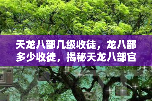 天龙八部几级收徒,龙八部多少收徒,揭秘天龙八部官方收徒门槛与策略 天龙八部几级收徒,龙八部多少收徒,揭秘天龙八部官方收徒门槛与策略