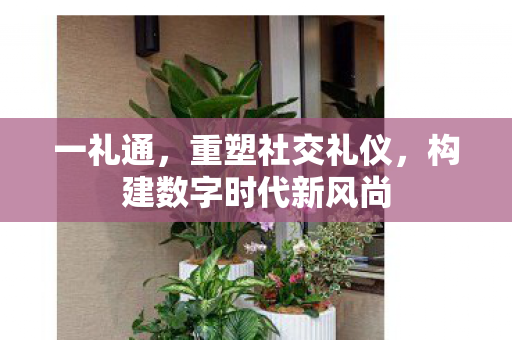 一礼通,重塑社交礼仪,构建数字时代新风尚 一礼通,重塑社交礼仪,构建数字时代新风尚