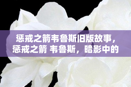 惩戒之箭韦鲁斯旧版故事,惩戒之箭 韦鲁斯,暗影中的致命箭矢 惩戒之箭韦鲁斯旧版故事,惩戒之箭 韦鲁斯,暗影中的致命箭矢