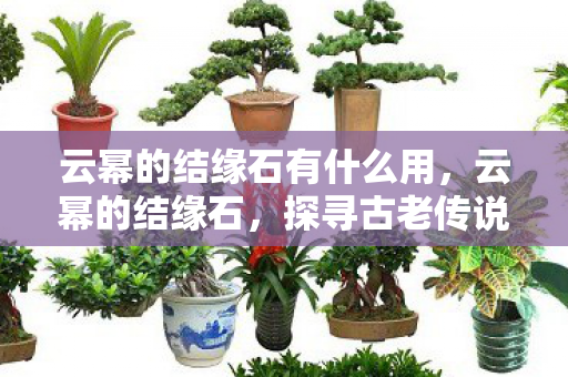 云幂的结缘石有什么用,云幂的结缘石,探寻古老传说的神秘之旅 云幂的结缘石有什么用,云幂的结缘石,探寻古老传说的神秘之旅