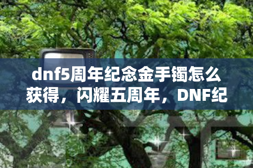 dnf5周年纪念金手镯怎么获得,闪耀五周年,DNF纪念金手镯的传奇故事 dnf5周年纪念金手镯怎么获得,闪耀五周年,DNF纪念金手镯的传奇故事