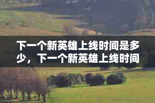 下一个新英雄上线时间是多少,下一个新英雄上线时间,深度解析与期待 下一个新英雄上线时间是多少,下一个新英雄上线时间,深度解析与期待