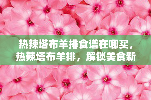 热辣塔布羊排食谱在哪买，热辣塔布羊排，解锁美食新境界的味蕾盛宴