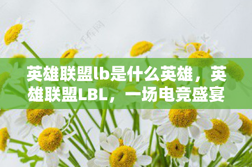 英雄联盟lb是什么英雄,英雄联盟LBL,一场电竞盛宴的幕后解析 英雄联盟lb是什么英雄,英雄联盟LBL,一场电竞盛宴的幕后解析
