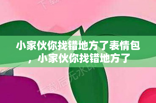 小家伙你找错地方了表情包,小家伙你找错地方了 小家伙你找错地方了表情包,小家伙你找错地方了