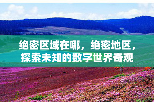 绝密区域在哪,绝密地区,探索未知的数字世界奇观 绝密区域在哪,绝密地区,探索未知的数字世界奇观