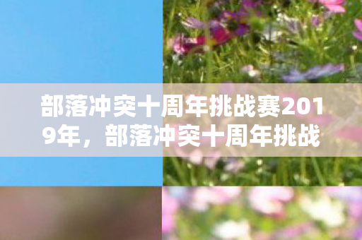 部落冲突十周年挑战赛2019年图片