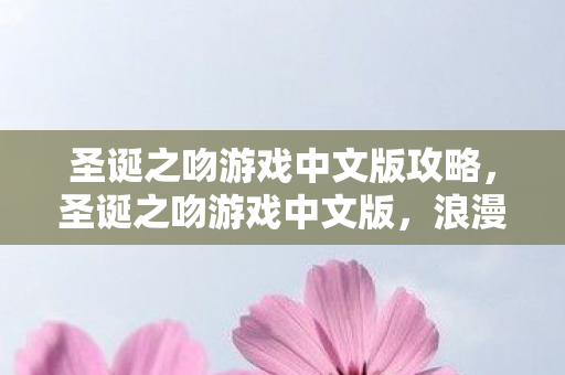 圣诞之吻游戏中文版攻略图片