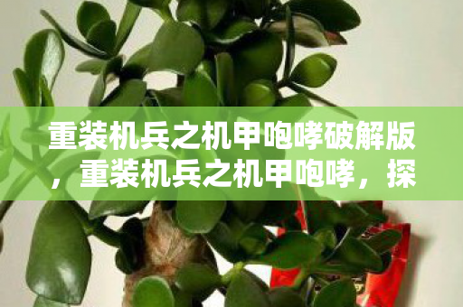 重装机兵之机甲咆哮破解版，重装机兵之机甲咆哮，探索机甲世界的无限可能