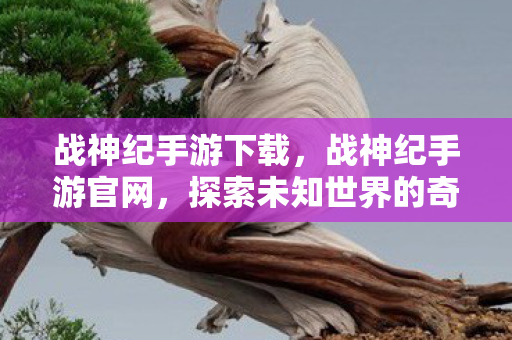 战神纪手游下载，战神纪手游官网，探索未知世界的奇幻之旅