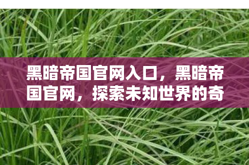 探索未知世界的奇幻之旅图片