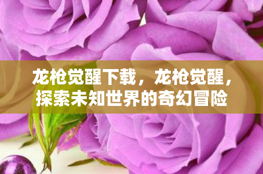 龙枪觉醒下载,龙枪觉醒,探索未知世界的奇幻冒险 龙枪觉醒下载,龙枪觉醒,探索未知世界的奇幻冒险