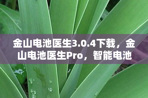 金山电池医生3.0.4下载,金山电池医生Pro,智能电池管理,让手机续航更持久 金山电池医生3.0.4下载,金山电池医生Pro,智能电池管理,让手机续航更持久