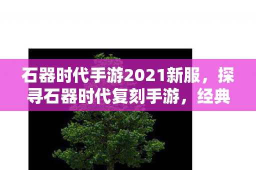 石器时代手游2021新服,探寻石器时代复刻手游,经典再现,情怀与创新的完美融合 石器时代手游2021新服,探寻石器时代复刻手游,经典再现,情怀与创新的完美融合