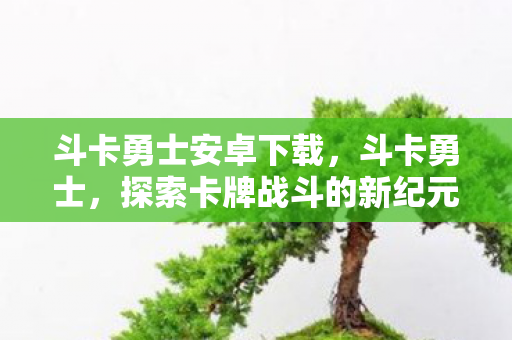 斗卡勇士安卓下载，斗卡勇士，探索卡牌战斗的新纪元