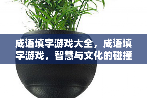 成语填字游戏大全，成语填字游戏，智慧与文化的碰撞