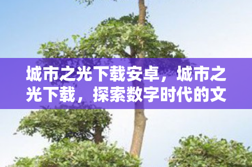 城市之光下载安卓,城市之光下载,探索数字时代的文化新边疆 城市之光下载安卓,城市之光下载,探索数字时代的文化新边疆