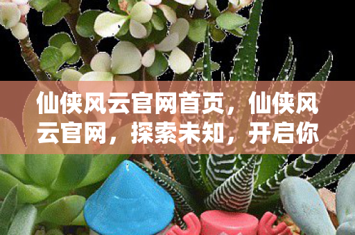 仙侠风云官网首页图片