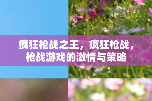 枪战游戏的激情与策略图片