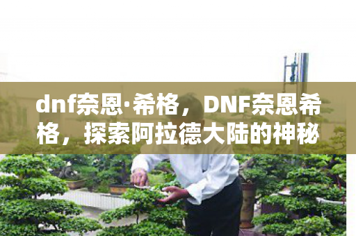 dnf奈恩·希格,DNF奈恩希格,探索阿拉德大陆的神秘之旅 dnf奈恩·希格,DNF奈恩希格,探索阿拉德大陆的神秘之旅