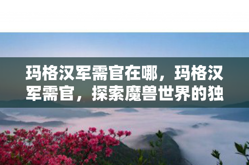 探索魔兽世界的独特角色图片