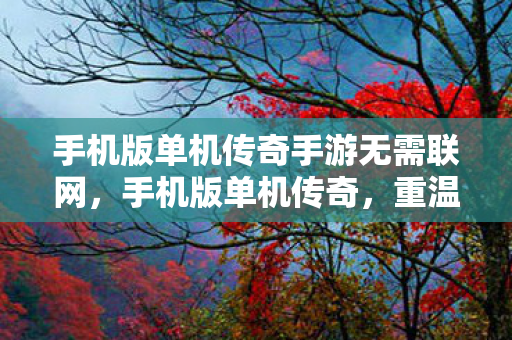 手机版单机传奇手游无需联网,手机版单机传奇,重温经典,自由探索的传奇之旅 手机版单机传奇手游无需联网,手机版单机传奇,重温经典,自由探索的传奇之旅