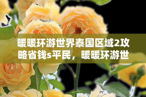 暖暖环游世界泰国区域2攻略省钱s平民，暖暖环游世界泰国区域2，探索泰国南部的魅力与神秘