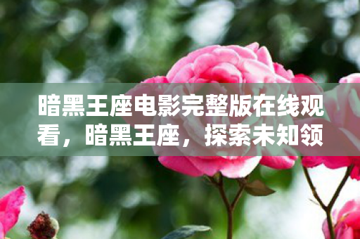 暗黑王座电影完整版在线观看图片