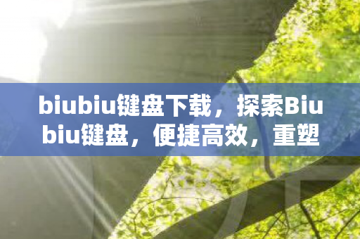 biubiu键盘下载图片