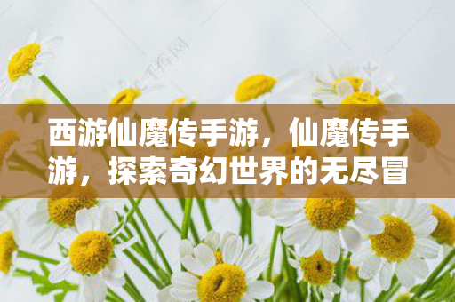 西游仙魔传手游,仙魔传手游,探索奇幻世界的无尽冒险 西游仙魔传手游,仙魔传手游,探索奇幻世界的无尽冒险