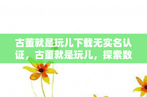 古董就是玩儿下载无实名认证,古董就是玩儿,探索数字藏品的新领域 古董就是玩儿下载无实名认证,古董就是玩儿,探索数字藏品的新领域