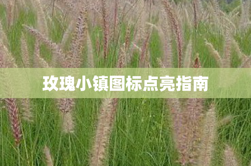 玫瑰小镇图标点亮指南