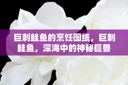 巨刺鲑鱼的烹饪图纸,巨刺鲑鱼,深海中的神秘巨兽 巨刺鲑鱼的烹饪图纸,巨刺鲑鱼,深海中的神秘巨兽