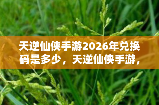 天逆仙侠手游2026年兑换码是多少,天逆仙侠手游,探索仙侠世界的无尽奥秘 天逆仙侠手游2026年兑换码是多少,天逆仙侠手游,探索仙侠世界的无尽奥秘