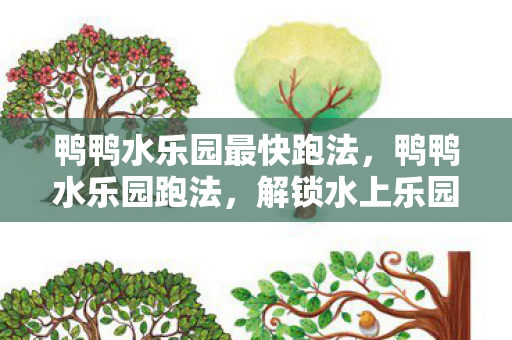 鸭鸭水乐园最快跑法,鸭鸭水乐园跑法,解锁水上乐园新体验 鸭鸭水乐园最快跑法,鸭鸭水乐园跑法,解锁水上乐园新体验