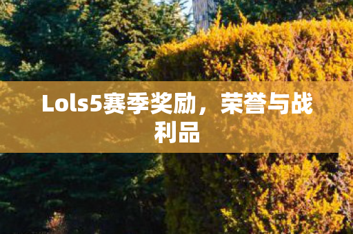 Lols5赛季奖励,荣誉与战利品 Lols5赛季奖励,荣誉与战利品