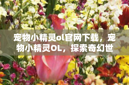 宠物小精灵ol官网下载,宠物小精灵OL,探索奇幻世界的奇妙旅程 宠物小精灵ol官网下载,宠物小精灵OL,探索奇幻世界的奇妙旅程
