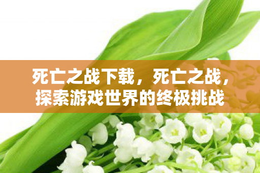 死亡之战下载,死亡之战,探索游戏世界的终极挑战 死亡之战下载,死亡之战,探索游戏世界的终极挑战