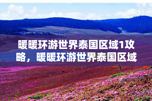 暖暖环游世界泰国区域1攻略图片