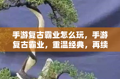 手游复古霸业怎么玩图片