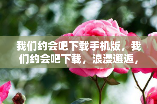 我们约会吧下载手机版图片